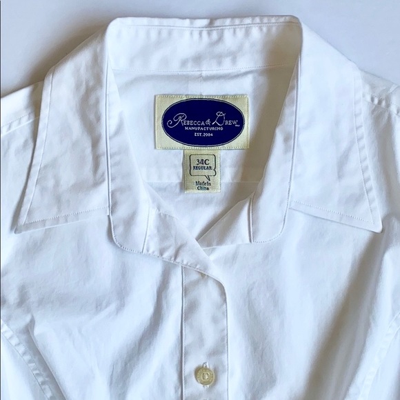 NWOT Rebecca & Drew Bra Size Button Down 34C - Picture 11 of 13